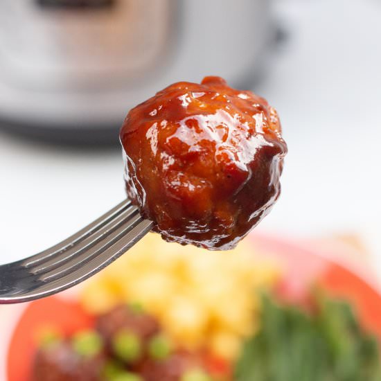 Instant Pot BBQ Meatballs