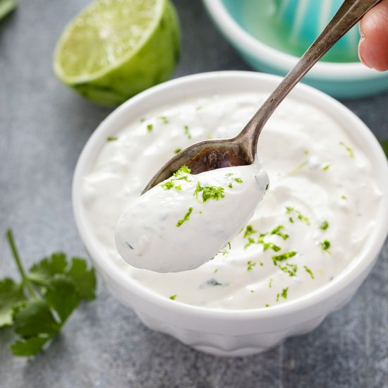 Easy Lime Crema