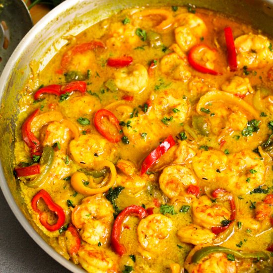 Jamaican Curry Shrimp