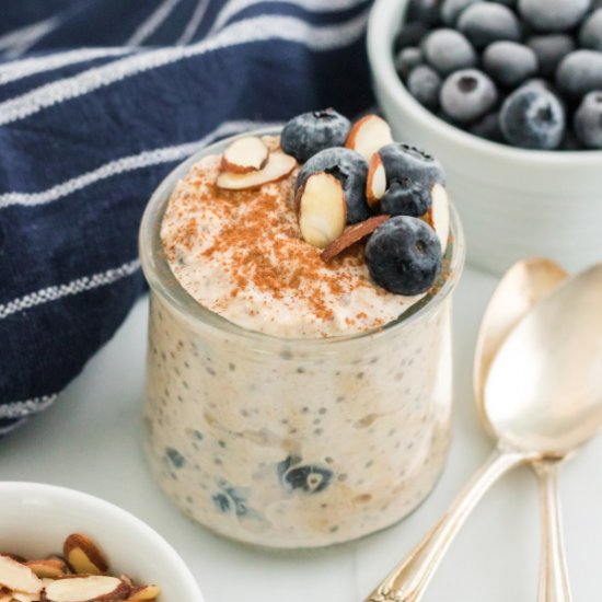 Blueberry Overnight Oats