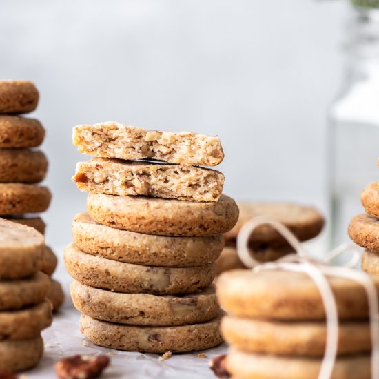 pecan shortbread cookies