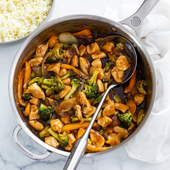 Chicken and Broccoli Stir Fry