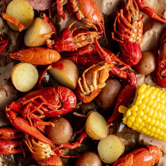 Homemade Crawfish Boil