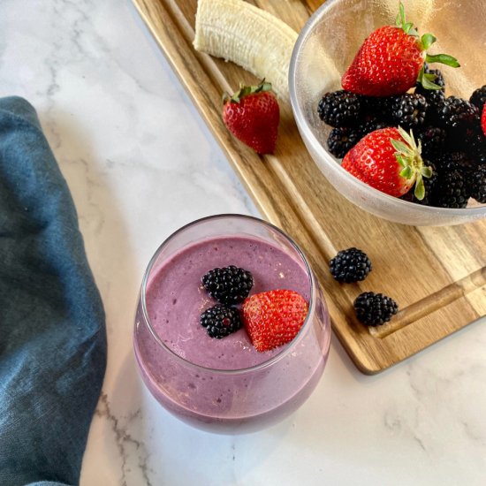 Strawberry Blackberry Smoothie