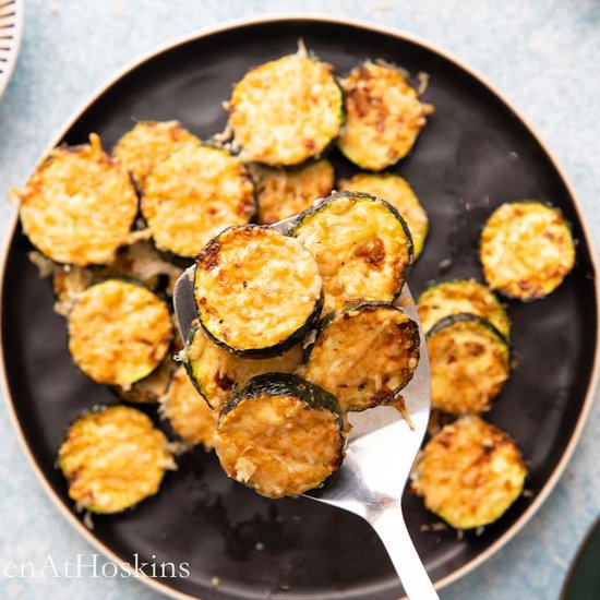 Air fryer Zucchini Parmesan