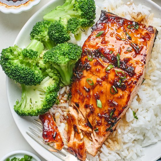 Air Fryer Salmon