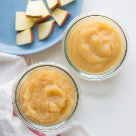 Unsweetened applesauce