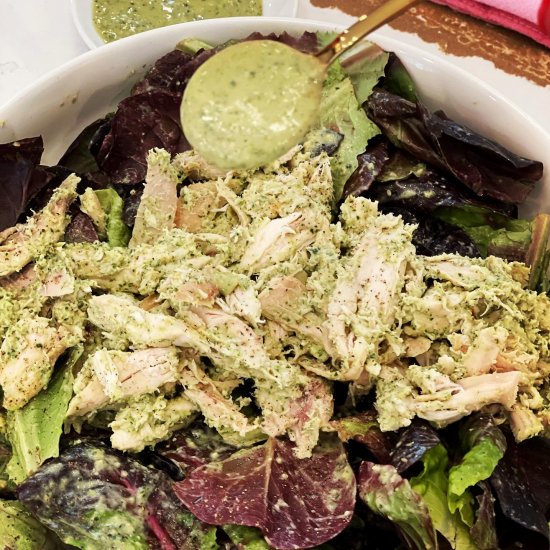 Green Goddess Chicken Salad