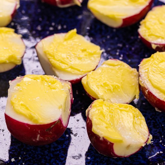 Radish with Butter and Salt