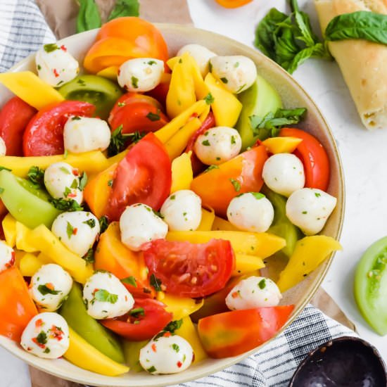 Mango Caprese Salad