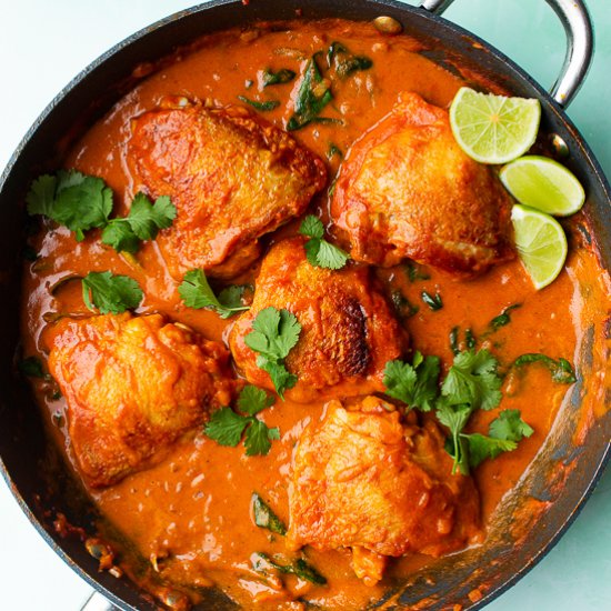 Easy Chicken Thigh Curry