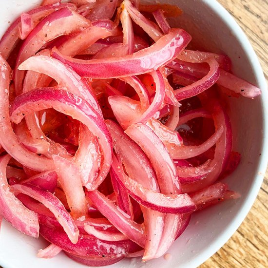 Quick Pickled Red Onion