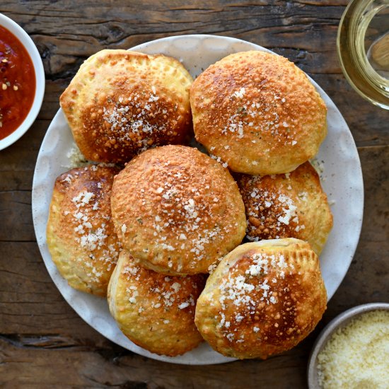 Air Fryer Pizza Pockets