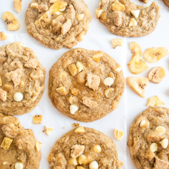 Banana Cream Pie Cookies