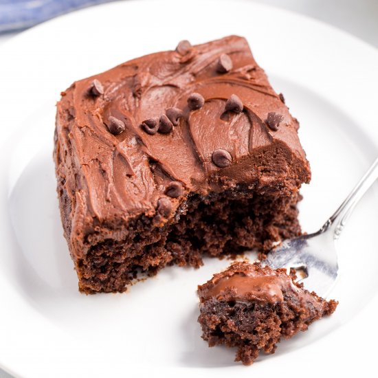 Chocolate Poke Cake