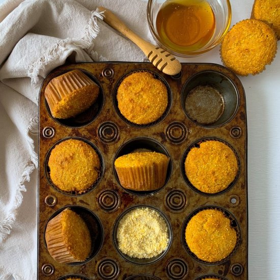 healthy cornbread muffins