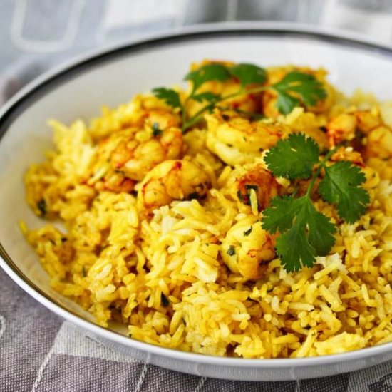 Shrimp Biryani