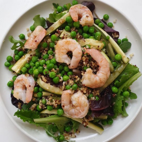 Crispy Quinoa Salad