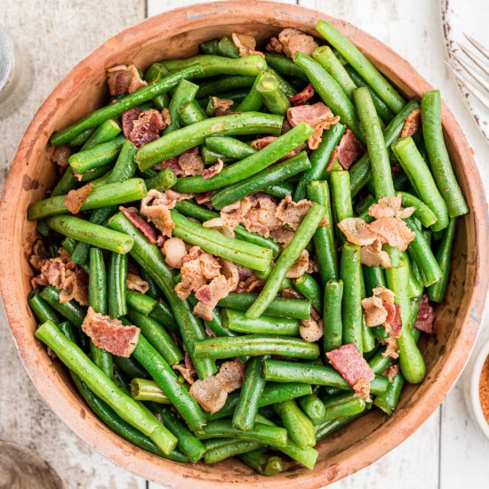 CAJUN GREEN BEANS