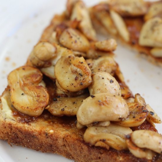 Marmite Mushrooms