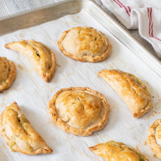 Chicken Pot Pie Hand Pies