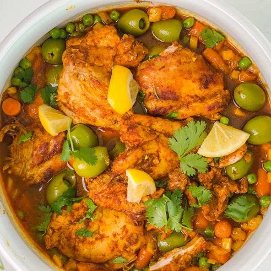 Moroccan Lemon Chicken