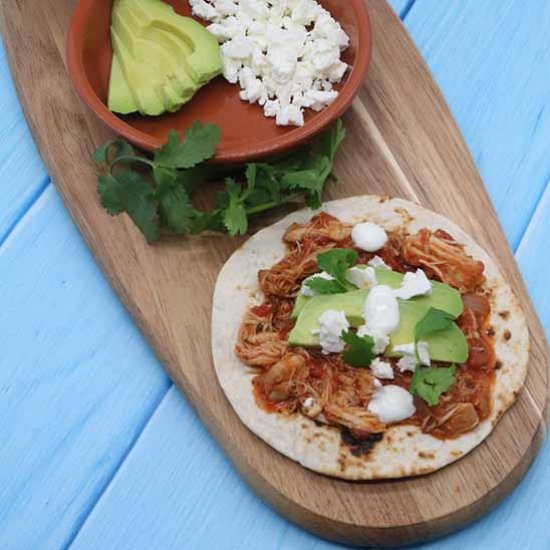 Slow-Cooker Chicken Tinga