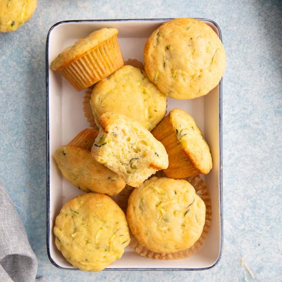 Zucchini Lemon Muffins