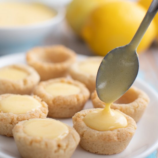 Keto Lemon Bar Cookies