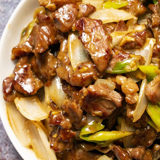 Better than Takeout Mongolian Beef