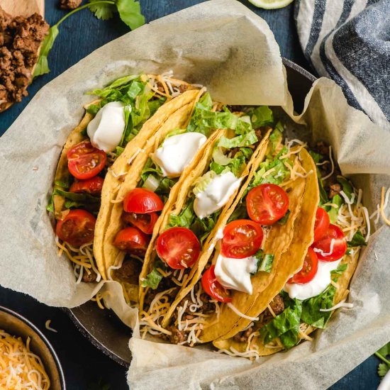 Easy Ground Beef Taco