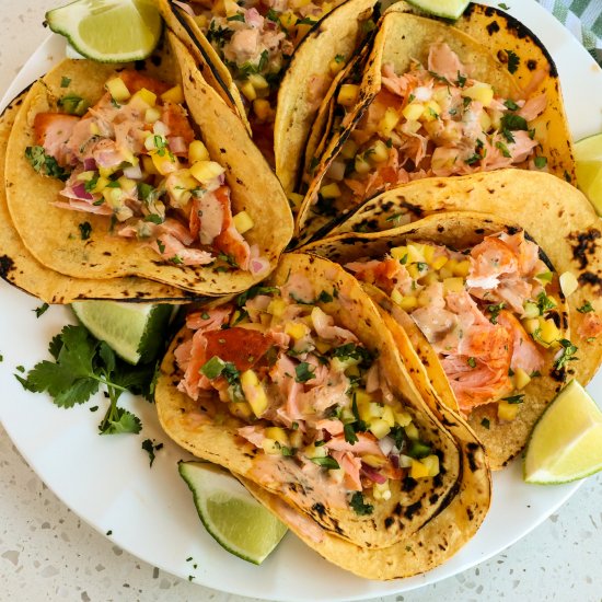 Salmon Tacos