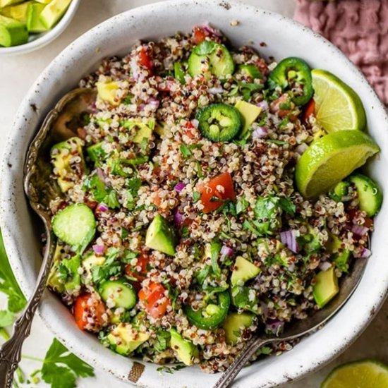 Avocado Quinoa Salad