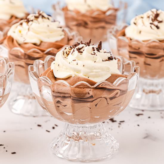 Nutella Chocolate Cheesecake Mousse