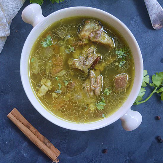 Mutton Bone soup