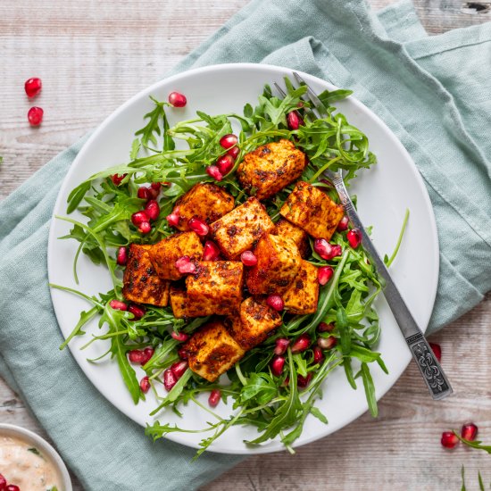 Marinated Paneer Salad