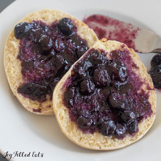 Sugar Free Blueberry Jam