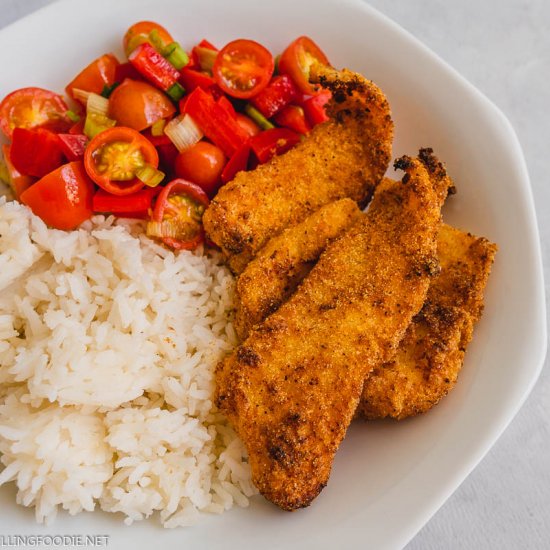 Air Fryer Battered Fish