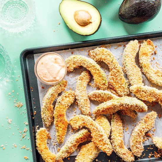 Crispy Baked Avocado Fries