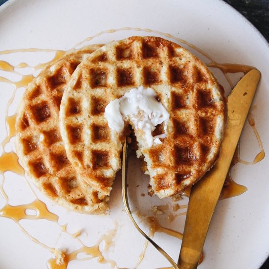 Oat Flour Waffles