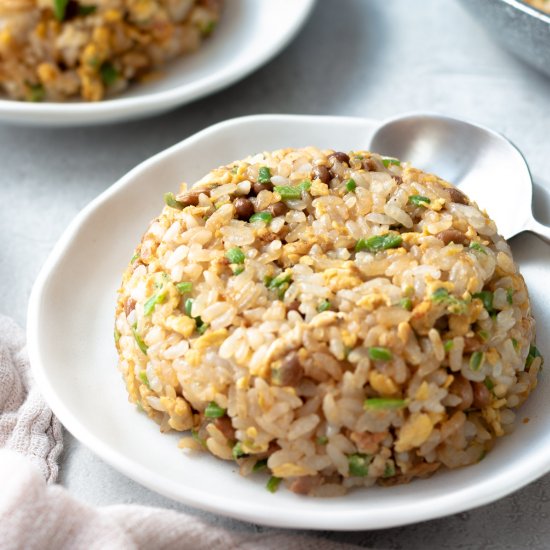 Natto Chahan (Japanese fried rice)