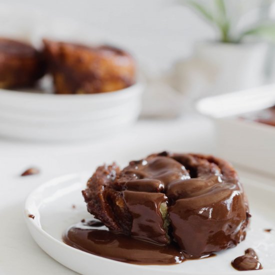 Sugar Free Chocolate Sticky Buns