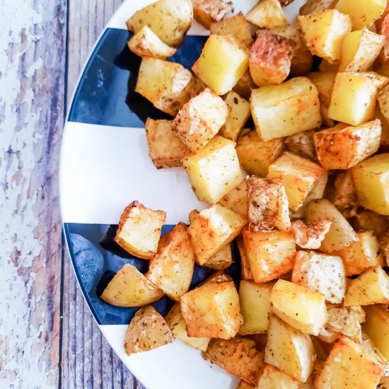 Air Fryer Diced Potatoes