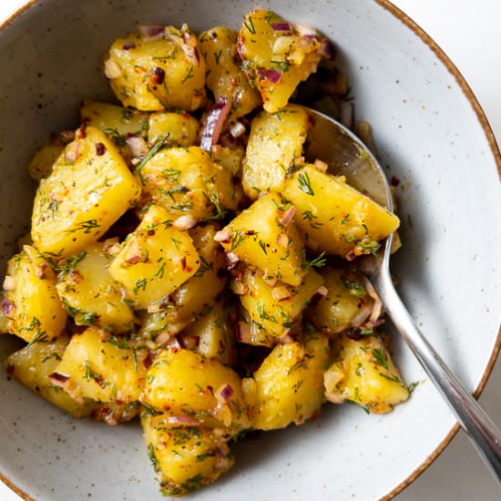 Turkish Dill Potato Salad