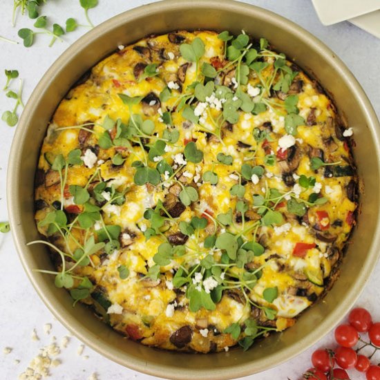 Easy Vegetable Frittata