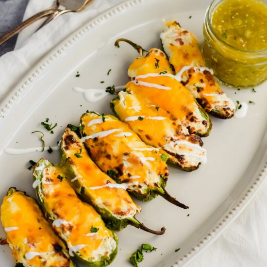 Cheesy Jalapeño Poppers