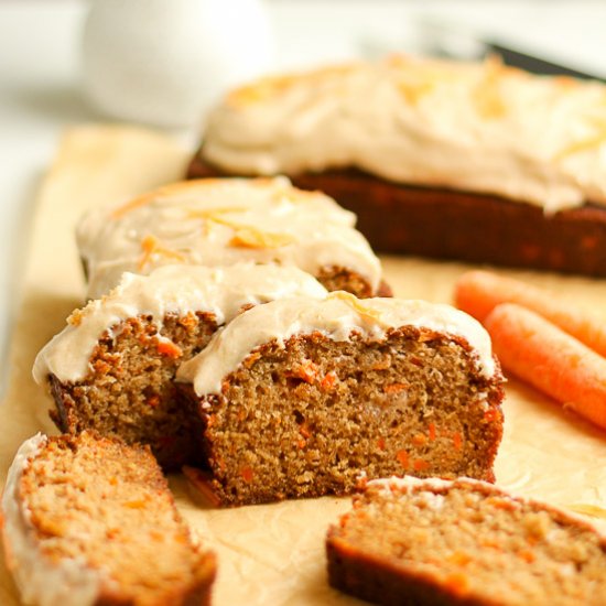 Easy Carrot Cake Loaf Recipe