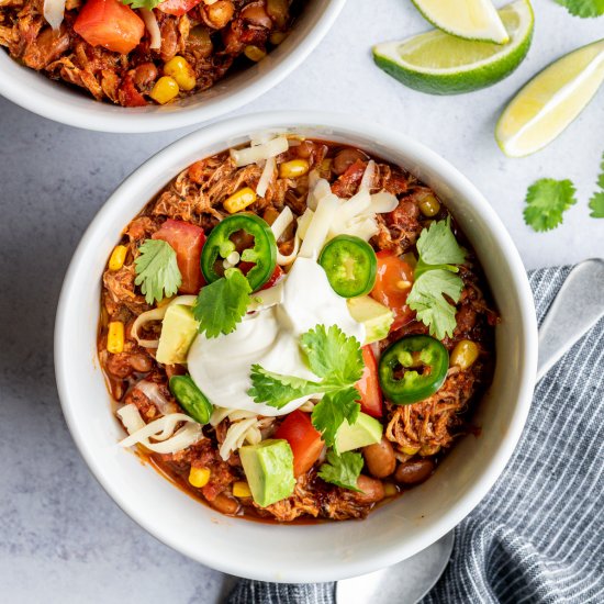 Pulled Pork Chili