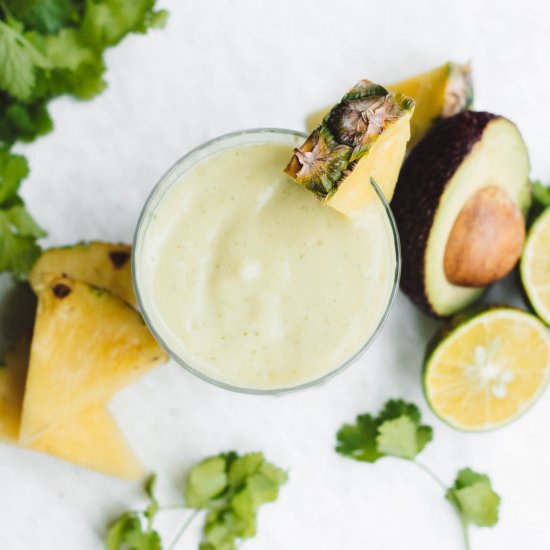 Pineapple Avocado Smoothie