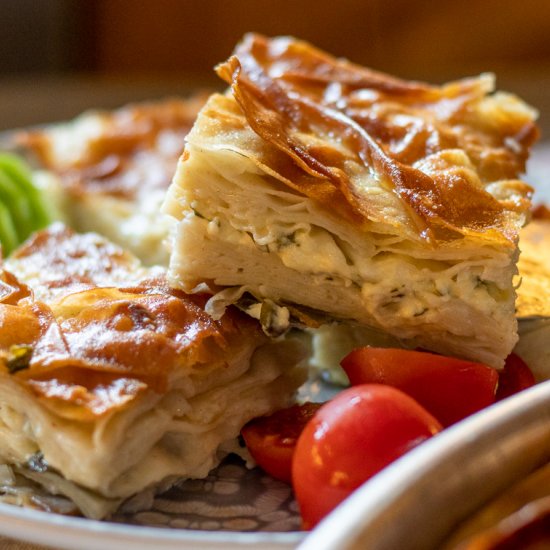 Su Boregi (Turkish Water Borek)